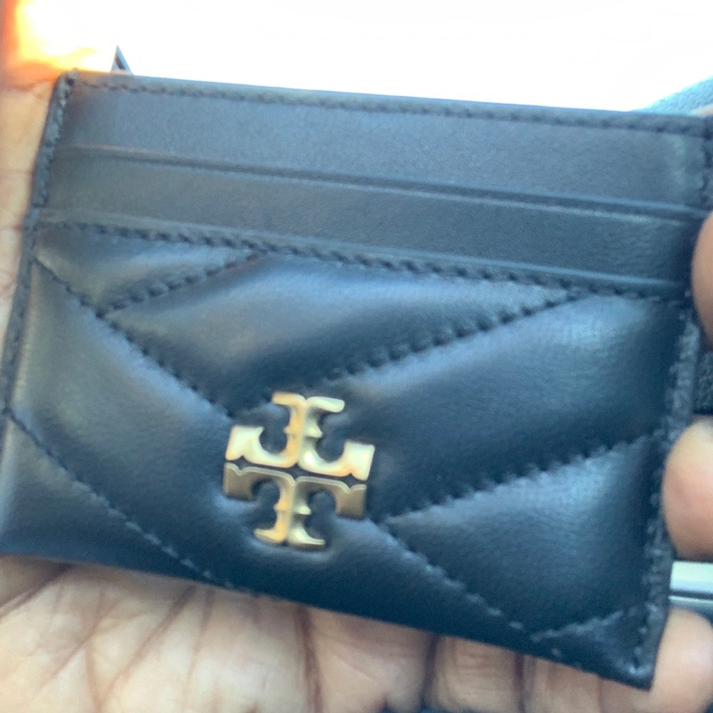 Tory Burch Kira Chevron Card Case